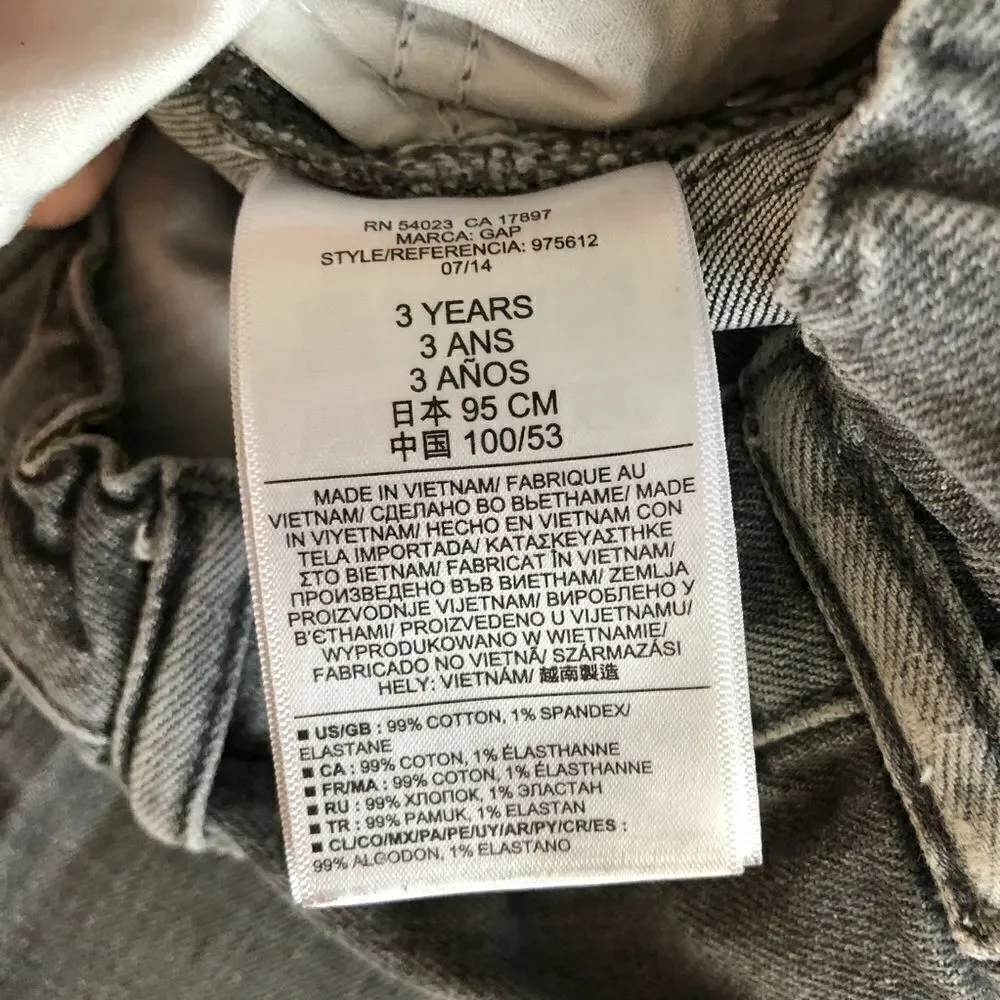 Baby Gap Straight Leg Jeans